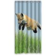 thumbnail image 1 of ABPHQTO Cortina de ducha Fox Cortina de ducha impermeable 90x180 cm, 1 of 2