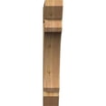 thumbnail image 2 of Ekena Millwork 6"W x 34"D x 38"H Legacy Slat Rough Sawn Bracket, Western Red Cedar, 2 of 4