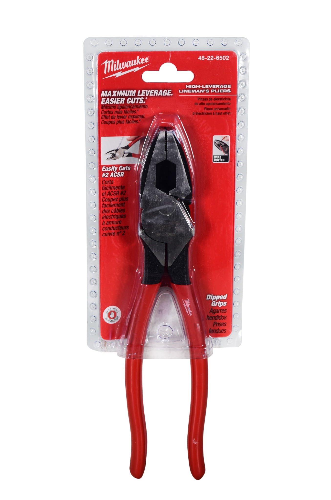 Milwaukee 9 in. HighLeverage Lineman Pliers 48226502