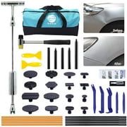 GLISTON PDR Auto Body Dent Repair Tools Dent Puller with Slide Hammer T Bar Car dent repair kit K05