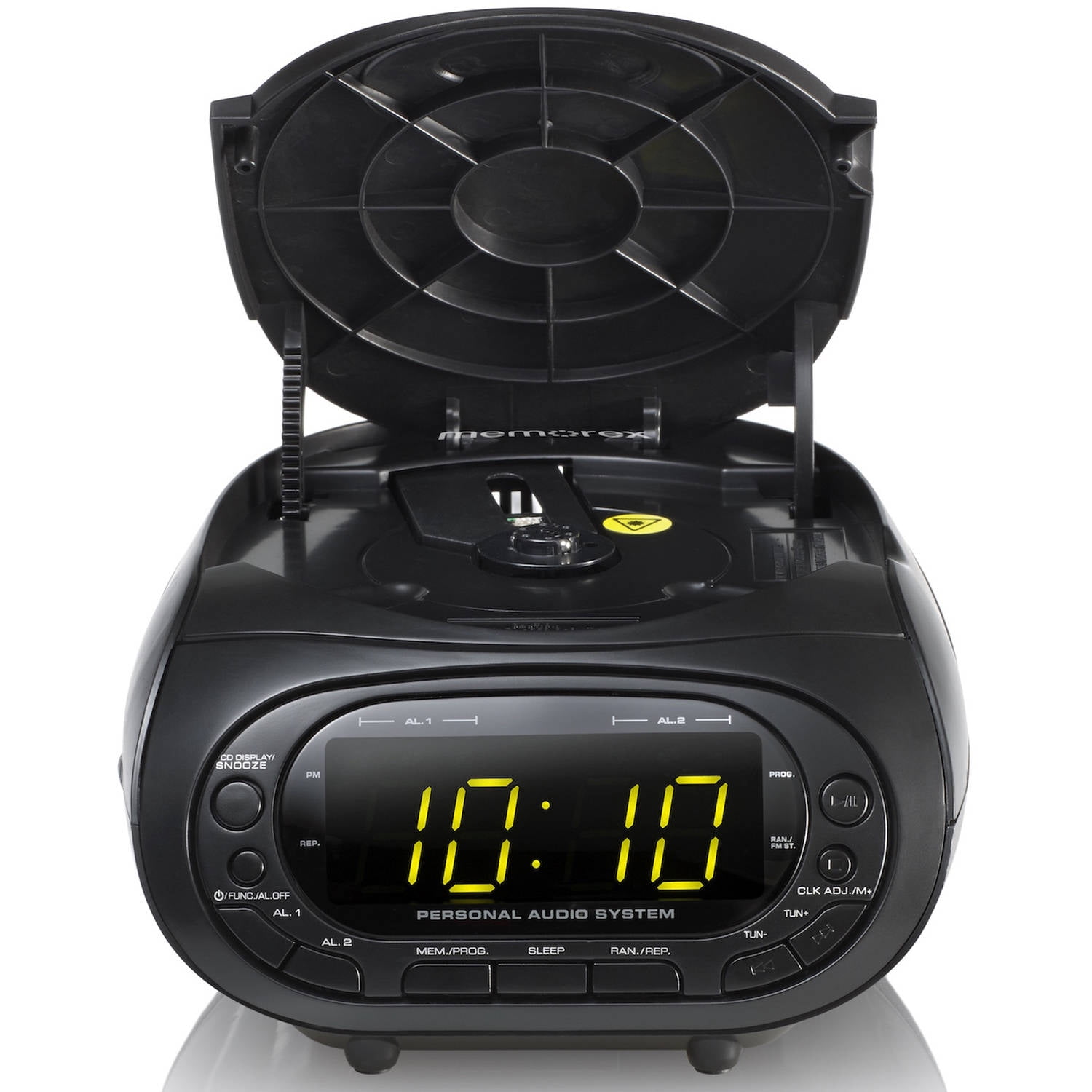 Refurbished Memorex MC7264 Time Line CD Alarm Clock Radio