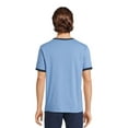 thumbnail image 4 of George Men’s & Big Men's 2-Pack Ringer Tee with Short Sleeves, Sizes S-3XL, 4 of 5