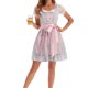 thumbnail image 5 of Vestido de Manga Corta para las Mujeres, Vestido Casual de Cuello en V de Bolsillo de Impresión de Moda Sexy Hecho de Poliéster Ligero para el Verano, Vestido de Verano para las Mujeres, 5 of 6