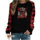 thumbnail image 2 of Pntutb Mujer Casual Sexy Moda Impresión Manga Larga Cuello Redondo Fruncido Pullover Blusa tops Pntutb Pntutb-8777, 2 of 6
