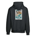 thumbnail image 3 of Men's Levelwear Black Florida Marlins Contact Pro Card Pullover Hoodie, 3 of 3