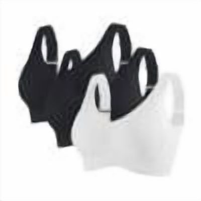 3pcs Seamless Bras for Women No Underwire Push up Sports Bras Adjustable Full Coverage Comfort Underwear for Everyday