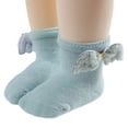 thumbnail image 3 of WUANDIXFA Baby Boy Socks Cute Soft Kids Winter Warm Socks Toddlers Boys Girls Newborn Baby Socks Princess Socks Side Cute Cartoon Floor Socks,Mint Green,12-36 Months, 3 of 9