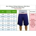 thumbnail image 6 of Men's 5-Pack Lightweight Breathable Moisture Wicking Mesh Shorts, 6 of 6