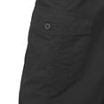 thumbnail image 7 of Yourumao Cargo Bermuda Shorts for Men Elastic Waist Loose Fit Shorts Solid Big and Tall Pants Summer Going Out Shorts with Muti-Pockets, 7 of 7