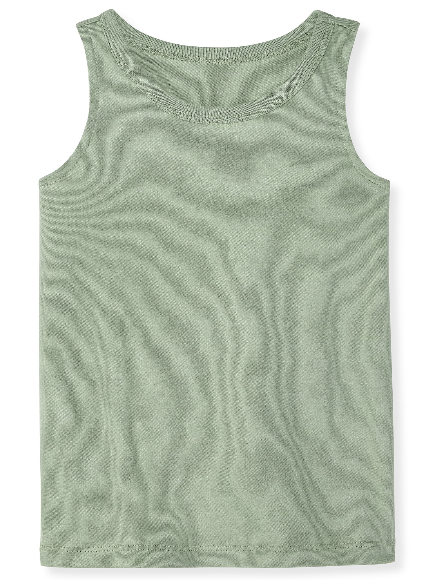 Garanimals Newborn, Baby & Toddler Boy Cotton Solid Tank Tops, 4-Pack, Sizes 0-6T