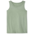 thumbnail image 6 of Garanimals Newborn, Baby & Toddler Boy Cotton Solid Tank Tops, 4-Pack, Sizes 0-6T, 6 of 10