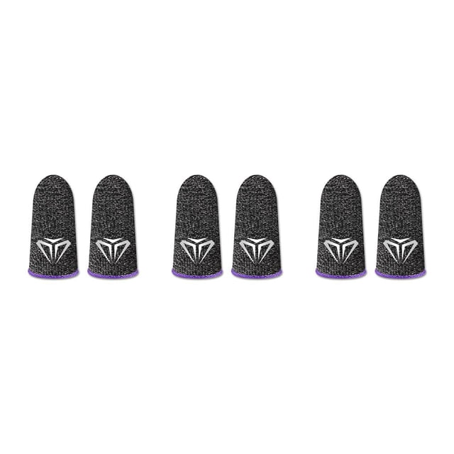 Sidaley 10 piezas de guantes de pantalla táctil a prueba de sudor para juegos de teléfono, cubiertas de fibra antihuellas dactilares, Type1 NO1