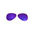 thumbnail image 3 of Walleva Purple Polarized Replacement Lenses For Ray-Ban Aviator Large Metal RB3025 58mm Sunglasses, 3 of 7