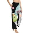 thumbnail image 2 of Balery Summer Gnome,Cute Gnome print Women's Pajama Pants,Ultra Lightweight Pjs,Lounge Pant-Large, 2 of 9