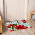 thumbnail image 6 of Cherry Polyester Non-Slip Machine Washable Floor Carpet Chair Mat Floor Rug, 6 of 6