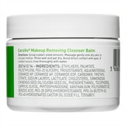 Cerave Hydrating Cleansing Balm, Face Makeup Remover with Ceramides and Plant-based Jojoba Oil, 1.3 oz