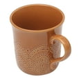 thumbnail image 3 of The Pioneer Woman Vintage Lace Stoneware Mug, Caramel, 3 of 4