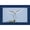 Deep Blue, variant on Photo Insert Card, Cardstock with Single Border, Set of 10 for 4x6 Photos