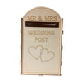 thumbnail image 2 of Caja para tarjetas de boda, buzón de boda, suministros para boda/ buzón de madera, sobre de regalo Estilo A, 2 of 7