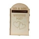 thumbnail image 2 of Caja para tarjetas de boda, buzón para cartas de boda, suministros para bodas/sobres de madera para cartas, regalo Estilo A, 2 of 7