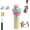 Bule, variant on Automatic Cat Teaser Launcher, Electric Cat Wand Toy for Indoor Cats and Dogs, Interactive Retractable String Launcher with Plush Pom Pom Replacement Heads, Feline Enrichment Exercise Toy