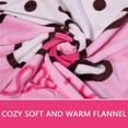 thumbnail image 2 of Throw Blanket Cartoon Printing Cover Flannel Super Soft Plush Beach Sherpa for Adults Boys Girls Kids Toddler Baby Children 55'' x 40'', 2 of 4