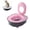 Pink, variant on Cat Toilet Trainer Kit, Cat Potty Toilet Training Kit,Portable Litter Box Flushable Design Odor Control Anti-Splash,for Kittens, Adult Cats, Easy Clean Design for Home, Apartment