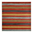 thumbnail image 3 of Unique Loom Fars Collection Area Rug - Monterey (10' Square Multi/Rust Red), 3 of 7
