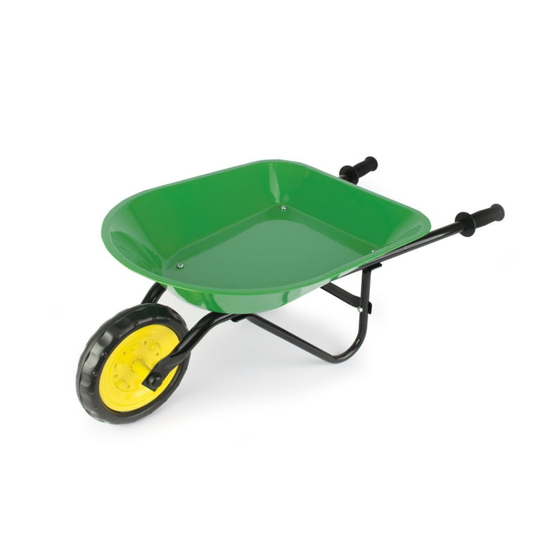 John deere sales kids wheelbarrow