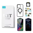 thumbnail image 1 of Kit Privacidad Para iPhone Funda Clear+2 Micas +1 Mica Cam, 1 of 8