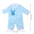 thumbnail image 2 of 1 juego de pijamas de conejo para muñeca, disfraz de conejito, pijama de conejito para muñeca con zapatos., 2 of 8
