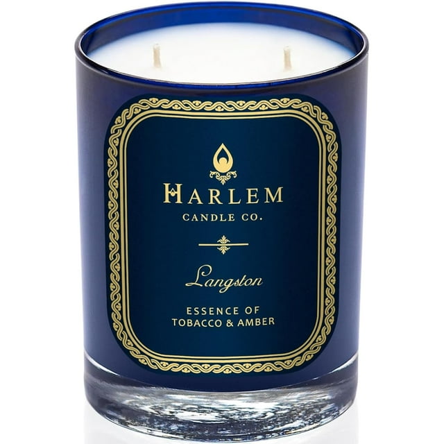 Vela de soja perfumada HARLEM CANDLE CO. Langston, 325 ml, 80 h de combustión