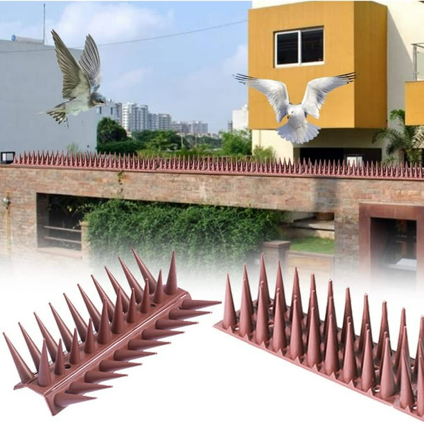 Bird Spikes, Squirrel Spikes, Spike Strips for Bird Cat, Squirrel Raccoon Animals Repellent to Keep Off Pigeon Crow, Fence Spikes to Defend Birds and Small Animals(24 Pack) Bird Spikes, Squirrel Spikes, Spike Strips for Bird Cat, Squirrel Raccoon Animals Repellent to Keep Off Pigeon Crow, Fence Spikes to Defend Birds and Small Animals(24 Pack)