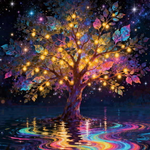 Diamond Art Kits for Adults, 5D Tree of Life DIY Diamond Painting Crafts for Home Wall Decor, Ideal Gifts for Art Lovers30 x 30 cm, unframed,Tree of Life