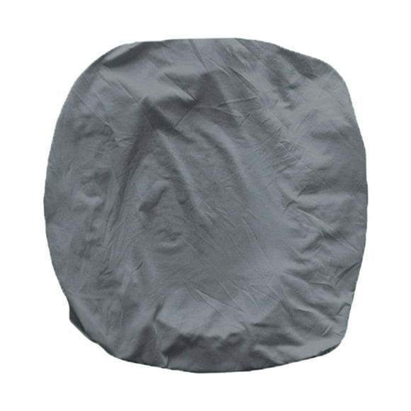 Funda elástica para asiento de silla, funda extraíble para silla de oficina, funda para computadora Gris Medio