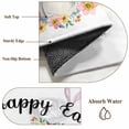thumbnail image 6 of Easter Area Rugs 6'x9', Washable Small Throw Rugs for Kitchen Dining room, Spring Watercolor Easter Eggs Bunny Flower Indoor Outdoor Rug Non-Slip Low Pile Carpet Runner Reversible Floor Mats, 6 of 8