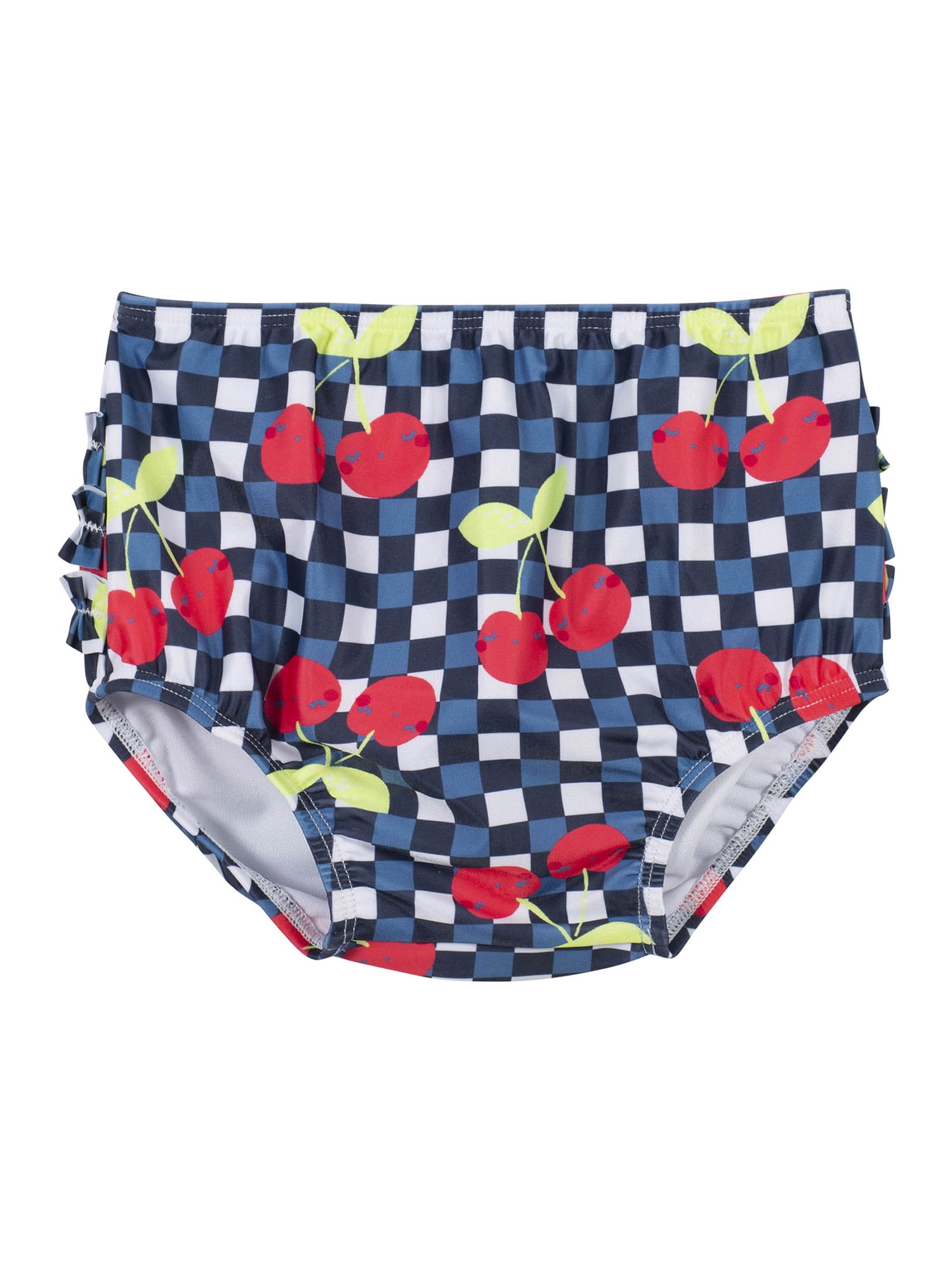 Gerber Baby & Toddler Girl Rashguard & Swim Bottoms Set with UPF 50+, 2-Piece, (0/3M - 5T)