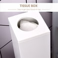 thumbnail image 2 of Wooden Cabinets, Toilet Paper Cabinet, Small Bathroom Corner Floor Cabinet with Doors and Shelves, Thin Storage Bathroom Organizer for Paper Shampoo, White, White Living Room Cabinets, 2 of 8