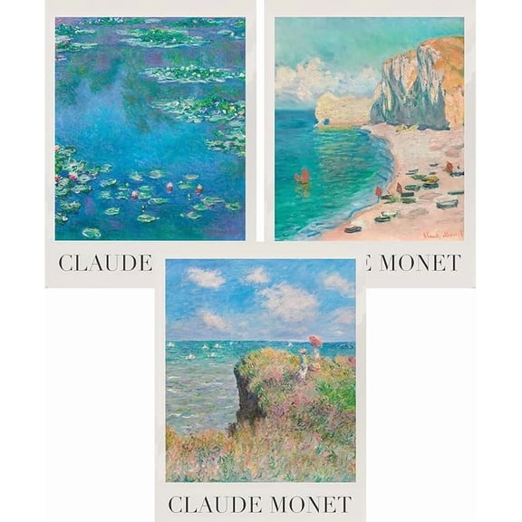 Diamond Art Kits for Adults - 3 Piece, Full Drill Landscape Diamond Painting Kits for Beginners, DIY Full Rhinestone 5D Diamond dots (Gemstone Craft), Home Wall Decoration