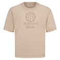 thumbnail image 2 of Men's Levelwear  Khaki Boston Bruins Shadow Surge Luxe Signature Knit T-Shirt, 2 of 3