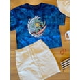 thumbnail image 3 of Cool Surfer Crocodile Tie Dye Crystal Women -Smartprints Designs, Female Large, 3 of 4