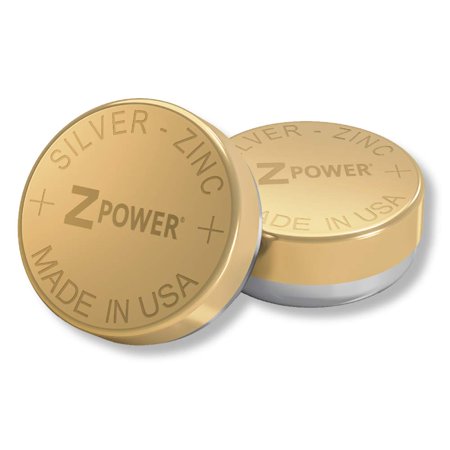 312 Rechargeable Batteries ZPower 312 Rechargeable Hearing Aid Battery - ZPower Battery Silver-Zinc XR41 (2 Batteries - Size 312) - Compatible with Hearing Aids Using ZPower Technology ()