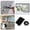 Black, variant on Control Solution for Window Screens Net Window 1 Roll DIY Self- Tape for Seamless Barrier and Easy Installation