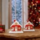 thumbnail image 5 of Inteprter Día de Navidad Mini Cabaña Casa Decoraciones de ESCENARIO Árbol navideño FORMA Kits de decoración para fiestas, 5 of 6