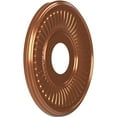 thumbnail image 2 of Ekena Millwork 13"OD x 3 1/2"ID x 3/4"P Berkshire Thermoformed PVC Ceiling Medallion (Fits Canopies up to 5 3/4"), Bright Coat Copper, 2 of 10