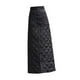 thumbnail image 3 of Falda de plumas para mujer,Vestido de invierno cálido con falda de plumas para mujer,Resistente al viento,largo,de cintura alta,con bolsillos,suave.,Cintura alta elástica hasta el tobillo S, 3 of 8