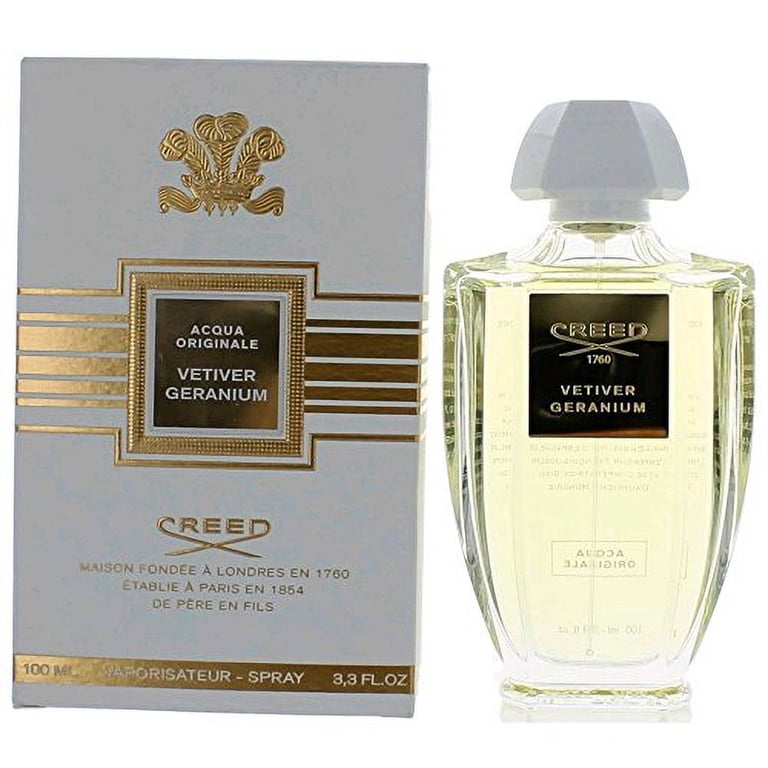 Creed Vetiver Geranium Eau De Parfum Spray for Women 3.3 oz