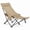 Khaki, variant on SUSUZI Folding Reclining Camping Chair with Footrest, Adjustable Backrest, Black
