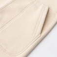 thumbnail image 6 of Girls High Waisted Tights Pants Teens Fleece Lined Winter Warm Loungewear Sports Yoga Leggings with Pockets Beige 8-9Y, 6 of 9