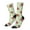 2 Black-2, variant on Lilies Flowers Print Adult Socks for Men & Women,Calf Socks, Ankle Socks,Boots Socks,Breathable Casual Sock,Unisex Crew Socks